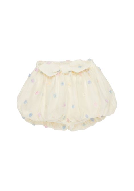 Shorts con applicaizoni MISS GRANT KIDS | MG1573NPAGLIA